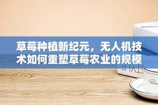 草莓种植新纪元，无人机技术如何重塑草莓农业的规模与效率？