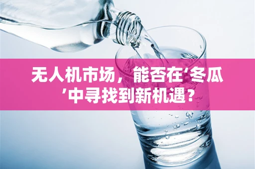 无人机市场，能否在‘冬瓜’中寻找到新机遇？