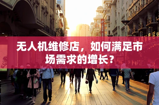 无人机维修店，如何满足市场需求的增长？