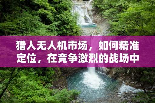 猎人无人机市场，如何精准定位，在竞争激烈的战场中脱颖而出？
