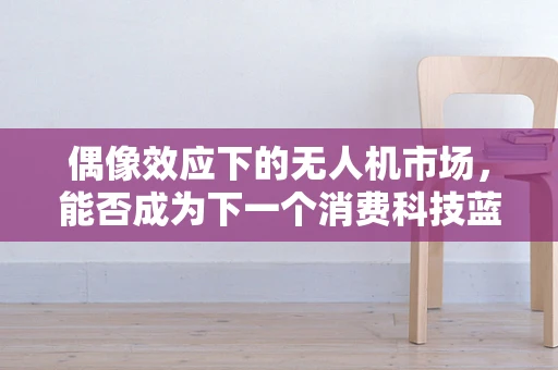 偶像效应下的无人机市场，能否成为下一个消费科技蓝海？