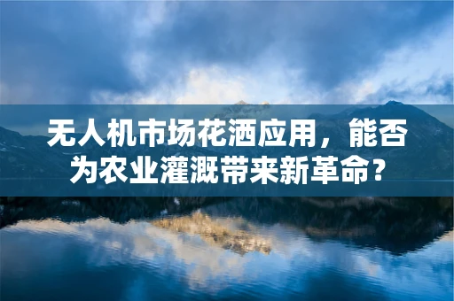 无人机市场花洒应用，能否为农业灌溉带来新革命？