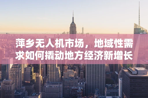 萍乡无人机市场，地域性需求如何撬动地方经济新增长点？