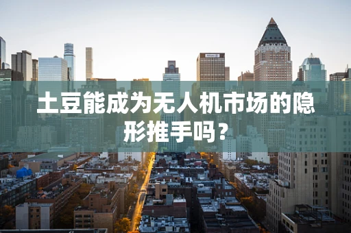 土豆能成为无人机市场的隐形推手吗？