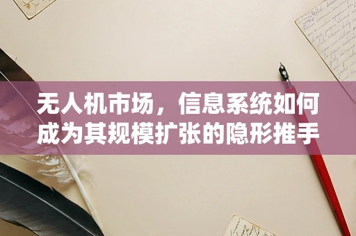 无人机市场，信息系统如何成为其规模扩张的隐形推手？