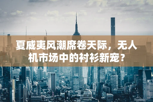夏威夷风潮席卷天际，无人机市场中的衬衫新宠？