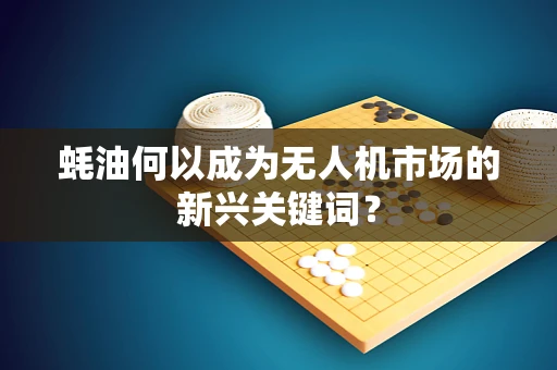 蚝油何以成为无人机市场的新兴关键词？