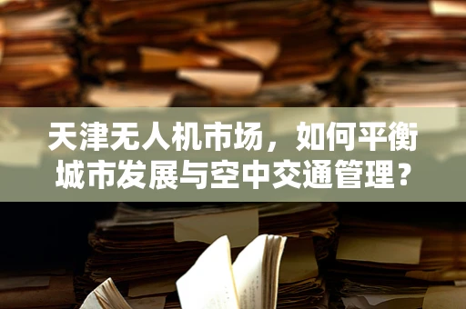 天津无人机市场，如何平衡城市发展与空中交通管理？