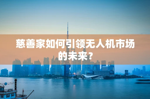 慈善家如何引领无人机市场的未来？