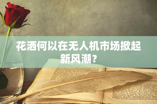 花洒何以在无人机市场掀起新风潮？
