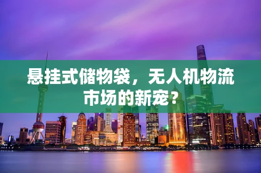 悬挂式储物袋，无人机物流市场的新宠？