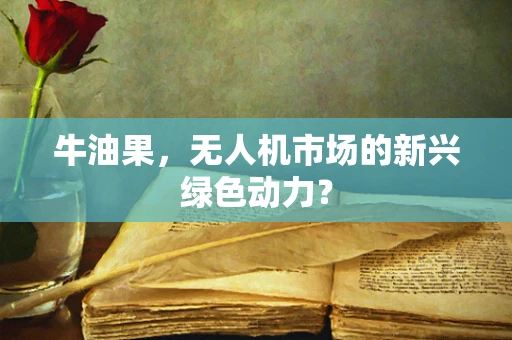 牛油果，无人机市场的新兴绿色动力？