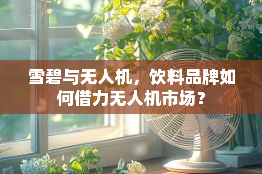 雪碧与无人机，饮料品牌如何借力无人机市场？