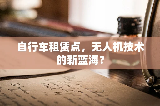 自行车租赁点，无人机技术的新蓝海？