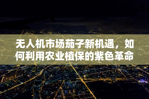 无人机市场茄子新机遇，如何利用农业植保的紫色革命