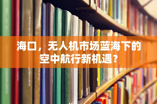 海口，无人机市场蓝海下的空中航行新机遇？