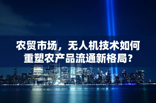 农贸市场，无人机技术如何重塑农产品流通新格局？