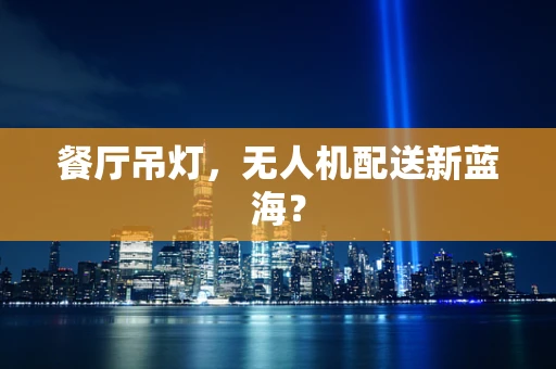餐厅吊灯，无人机配送新蓝海？