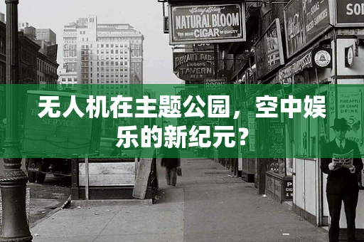 无人机在主题公园，空中娱乐的新纪元？