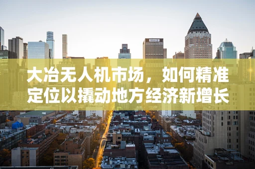 大冶无人机市场，如何精准定位以撬动地方经济新增长点？