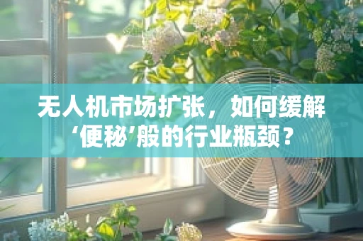 无人机市场扩张，如何缓解‘便秘’般的行业瓶颈？
