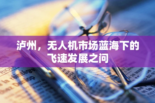 泸州，无人机市场蓝海下的飞速发展之问