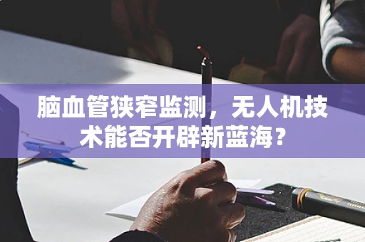 脑血管狭窄监测，无人机技术能否开辟新蓝海？