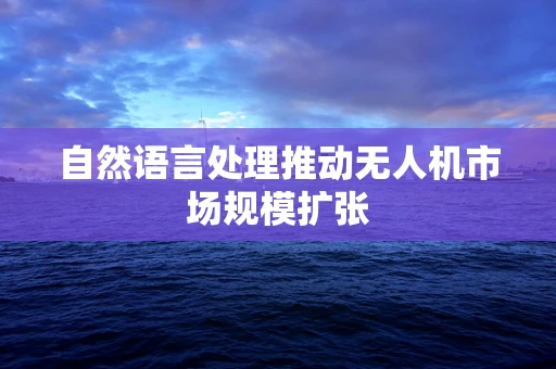 自然语言处理推动无人机市场规模扩张