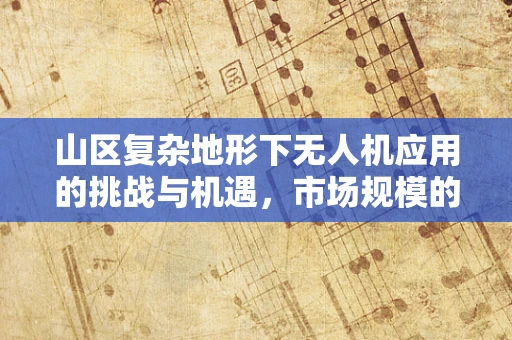 山区复杂地形下无人机应用的挑战与机遇，市场规模的细分探索