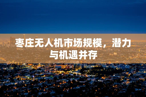 枣庄无人机市场规模，潜力与机遇并存