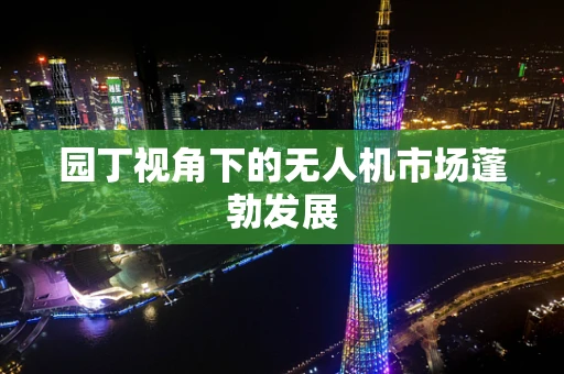 园丁视角下的无人机市场蓬勃发展