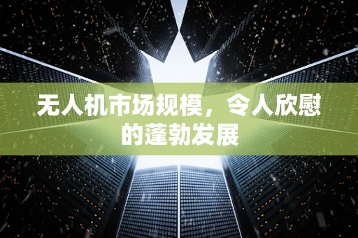 无人机市场规模，令人欣慰的蓬勃发展