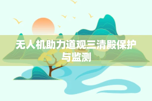 无人机助力道观三清殿保护与监测