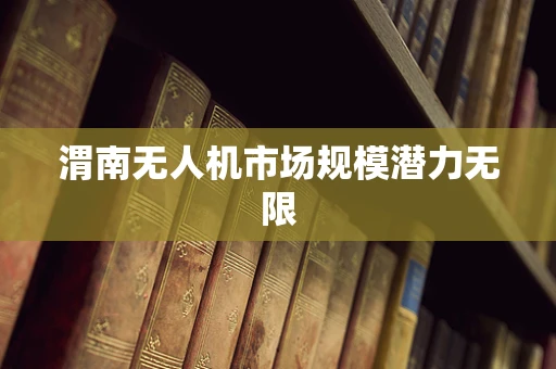 渭南无人机市场规模潜力无限