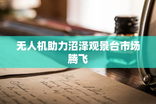 无人机助力沼泽观景台市场腾飞