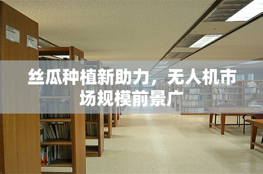 丝瓜种植新助力，无人机市场规模前景广