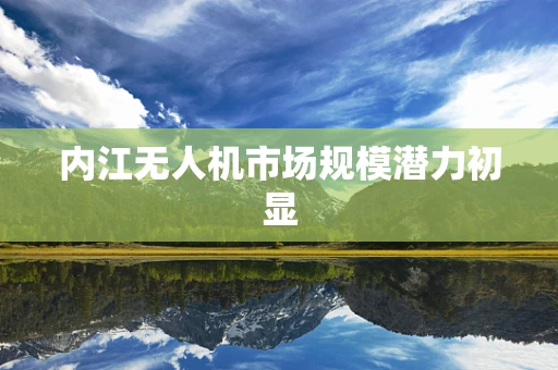 内江无人机市场规模潜力初显