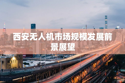 西安无人机市场规模发展前景展望