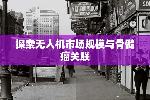探索无人机市场规模与骨髓瘤关联
