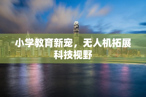 小学教育新宠，无人机拓展科技视野