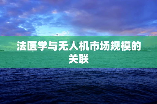 法医学与无人机市场规模的关联