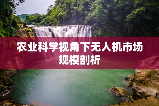 农业科学视角下无人机市场规模剖析