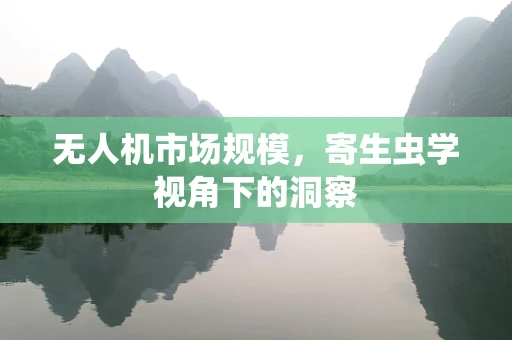 无人机市场规模，寄生虫学视角下的洞察