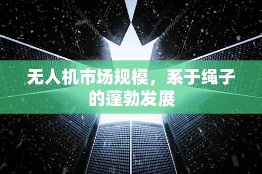 无人机市场规模，系于绳子的蓬勃发展