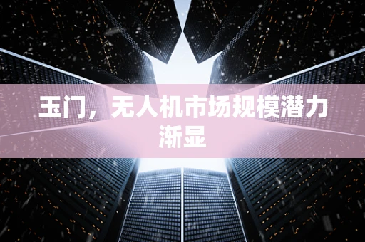 玉门，无人机市场规模潜力渐显