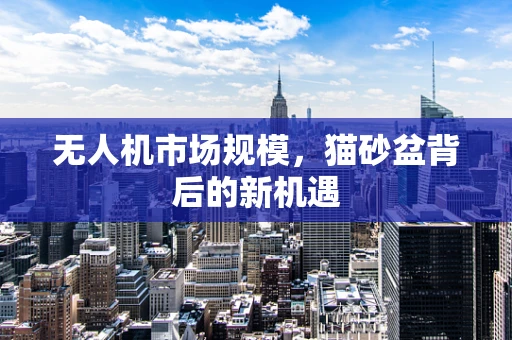 无人机市场规模，猫砂盆背后的新机遇