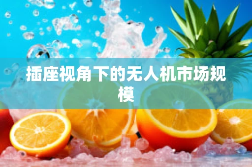 插座视角下的无人机市场规模