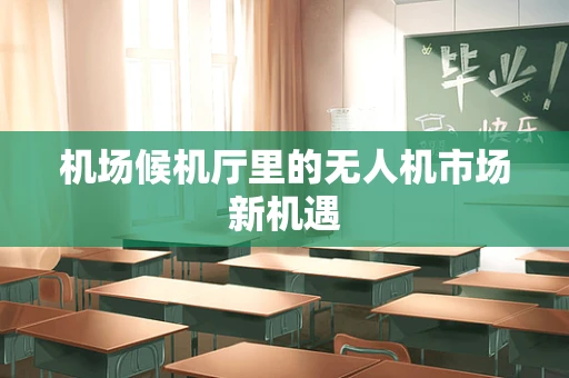 机场候机厅里的无人机市场新机遇
