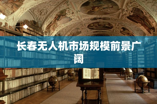 长春无人机市场规模前景广阔