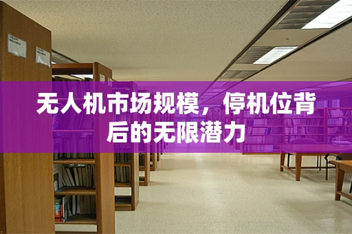 无人机市场规模，停机位背后的无限潜力